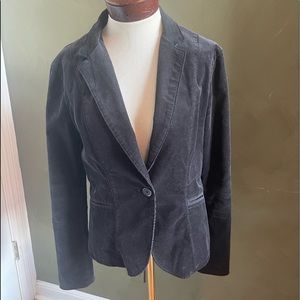 Calvin Klein Jeans one-button Black Corduroy Blazer Size M
